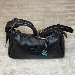 Dooney & Bourke Black Leather Shoulder Bag